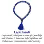Natural Lapis Lazuli Crystal Stone Tasbeeh for Muslim Prayer 8 mm 33 Beads (Color : Blue), 2 image
