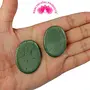 Natural Pyrite Worry Stone Palm Stone Crystal Cabochons Oval Shape for Reiki Healing and Crystal Healing Stone Pack of 2 Pc , 5 image
