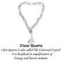Natural Clear Quartz Crystal Stone Tasbeeh for Muslim Prayer 8 mm 33 Beads (Color : White), 2 image