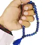 Natural Lapis Lazuli Crystal Stone Tasbeeh for Muslim Prayer 8 mm 33 Beads (Color : Blue), 5 image