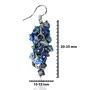 Lapis LazuliEarrings Natural Chip Beads Earrings for Women, Girls (Blue), 5 image