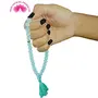 Natural Opal Crystal Stone Tasbeeh for Muslim Prayer 8 mm 33 Beads (Color : Bluewish), 3 image