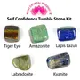 Self Confidence Tumble Stone Kit for Reiki Healing and Vastu Correction and Increase Creativity Not Dyed Charged by Reiki Grand Master & Vastu Expert, 2 image