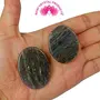 Natural Blue Aventurine Worry Stone Palm Stone Crystal Cabochons Oval Shape for Reiki Healing and Crystal Healing Stone Pack of 2 Pc , 2 image