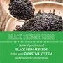 R R Agro Foods Premium Black Sesame Seeds 500 GM ( Kali Till ) Pack of 1, 4 image