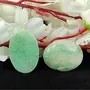 Natural Green Jade Worry Stone Palm Stone Crystal Cabochons Oval Shape for Reiki Healing and Crystal Healing Stone Pack of 2 Pc , 4 image
