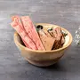 Serving Bowls Pack of 2 New Wooden for Snacks Dry Fruits |Decorative Potpourri Bowls | Snack Dessert Bowl for Home dcor Gift(Green Bird), 7 image