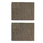 Table Mats/Placemats for Dining Table 2 Piece Set | Washable Printed Cloth Kitchen mats 45 x 30 cm Rectangular Dressing Table Placemats (Olive Green), 5 image