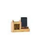 Pine Wood Pen Stand With Card & Mobile Holder, 3 image