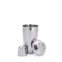 Urban Snackers Cocktail Mocktail Shaker 10 Oz 295 Ml Stainless Steel Silver Use for Drink Mixer at Home Hotel Restaurant Pack of - 1, 3 image