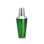 Cocktail/Mocktail Shaker , 28 Oz/829 Ml , Stainless Steel , Green/Silver , Use for Drink Mixer at Home , Hotel , Restaurant , Pack of 1, 2 image
