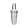 4 Line Cocktail Mocktail Shaker , 28 Oz 828 Ml , Stainless Steel , Silver , Round , Use for Drink Mixer at Home , Hotel , Restaurant, 5 image