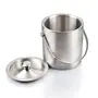 Champagne Bucket Stainless Steel Ice Bucket with Lid Use for Serving Ice , 16.5cm Home , Bar and Restaurants, 5 image