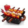 Table Top Serving Barbeque with 4 Wooden Handle Skewers 22 cm Use for Home , Hotel , Bar & Restaurant ,, 4 image