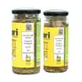 The Achaari Khatti Achaari Black Pepper 100% No Oil & No Preservative Homemade Mango Pickle Combo Pack (400 Grams + 250 Grams), 2 image