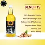 Cold Pressed Groundnut Oil Traditional Ghani (kolhu) Unrefined and Unfiltered Pure Oil - 1L, 4 image