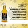 Cold Pressed Sunflower Oil Healthy and Nutritional Cooking Oil - 1L, 5 image