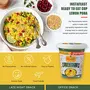 Ready to Eat Lemon Poha Cups| Instant Meal Easy to Cook | No preservatives no Artificial Colours 240g (Box of 3) (Vegan Jain). Just add Water., 5 image