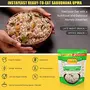 Ready to Eat Sabudana Upma Saver Pack| Instant Meal Ready to Cook | No preservatives no Artificial Colors 480g (Pack of 6) (Jain Vegan), 3 image