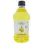 Farm Naturelle Organic Virgin Cold Pressed Sunflower Oil, 1Ltr (Pack of 2) and Honey of 55g, 2 image