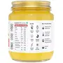 Farm Naturelle-A2 Desi Cow Ghee from Grass Fed Gir Cows |Vedic Bilona method - Curd Churned - Golden, Grainy & Aromatic, Keto Friendly, Lab tested, NON-GMO - 500ml+50ml Extra With a Wooden Spoon In Glass Jar, 4 image