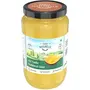 Farm Naturelle-A2 Desi Cow Ghee| Grass Fed Sahiwal Cows |Vedic Bilona method -Curd Churned - Golden, Grainy & Aromatic, Keto Friendly, NON-GMO, Lab tested | 1 Kg With a Wooden Spoon In Glass Jar, 5 image