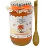Virgin Pure Raw Natural Unheated Unprocessed Forest Honey - Jungle Flower Honey-1.45 KG Big Glass Bottle, 3 image
