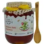 Farm Naturelle- Wild Berry Flower Wild Forest Honey | 100% Pure, Raw Natural Un-Processed - Un-Heated Honey | Lab Tested Honey In Glass Bottle-850gm+150gm Extra and a Wooden Spoon., 2 image