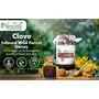 Real Clove Infused 100% Pure Raw Natural Wild Forest Honey (1 KG Glass Bottle)-Immense Medicinal Value, 4 image