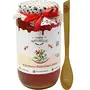 Farm Naturelle-Wild Berry-Sidr-Flower Wild Forest (Jungle) Honey | 100% Pure & Organic Honey, Raw Natural Un-processed - Un-heated Honey | Lab Tested Honey In Glass Bottle-1450gm and a Wooden Spoon., 3 image