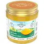 Farm Naturelle-A2 Desi Cow Ghee| Grass Fed Sahiwal Cows |Vedic Bilona method -Curd Churned - Golden, Grainy & Aromatic, Keto Friendly, NON-GMO, Lab tested - 300ml With a Wooden Spoon In Glass Jar, 4 image
