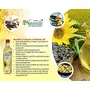 Farm Naturelle Organic Sunflower Oil (Sun Flower) | Virgin Cold Pressed (Kachi Ghani Oil) | Pure Oil in Glass Bottles 500ml, 3 image