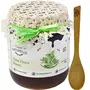 Virgin Raw Natural Unprocessed Tulsi Forest Flower Honey - 700 Grams Glass Jar (Ayurved Recommended)-Huge Medicinal Value, 2 image