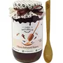 Farm Naturelle-Clove Infused Wild Forest (jungle) Honey | 100% Pure, Raw Natural - Un-processed - Un-heated Honey | Lab Tested Clove Honey In Glass Bottle 1.45kg and a Wooden Spoon, 7 image