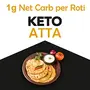 Keto Atta (1 gm Net Carb Per Roti) Extremely Low Carb Flour - 1kg (Pack of 3), 4 image