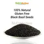 Basil Seeds Tukmariya/Sabja Seeds - 250g (Pack of 2), 6 image