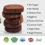 Keto Chocolate Hazelnut Cookies | 0.5g Net Carb per Cookie | Zero Sugar | Gluten Free Snacks- 200g, 2 image