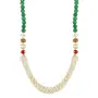 Designer Tulsi Mala Handmade Pearl Beads Traditional Necklace for Women and Girls (1006), 3 image
