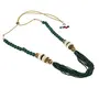Designer Handmade Green Stone Traditional Necklace for Women, 2 image