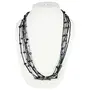 Designer Shining Black Multi Layer Crystal Beads for Women and Girls, 2 image