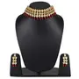 Andaaz Gold Plated Choker Traditional Kundan Necklace Set for Women, 3 image