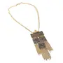 Designer Antique Oxidized Golden Necklace for Women and Girls, 3 image