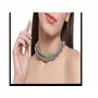 Antique German Silver Ghungroo Beads Designer Choker Necklace Jewellery for Women, 3 image