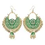 Stylish Golden Oxidised Navratri Collection Earrings with Maang Tikka for Women and Girls, 2 image