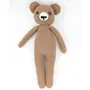 Marama Crochet Teddy Bear Soft Toy for Kids | Brown , 9 image