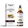 Tegut Pressed Virgin Coconut Oil with Comb Applicator Hair Oil -100ml