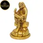 TAMAS Brass Handmade Shirdi Sai Baba (Golden) Height 4 inches, 2 image
