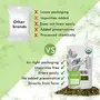 Sorich Organics Spearmint Green Tea 100gm | Green Tea for Management | Spearmint Green Tea for PCOS PCOD | Green Tea Loose Leaves | AntiRich | Helps in Hormonal Balance , 6 image