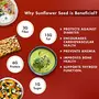 Sorich Organics Raw Sunflower Seeds 400g | Sunflower Seeds for Eating | Sunflower Seed 400gm | Healthy Snacks Diet Food | Antioxidant er, 4 image