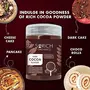 Sorich Organics Dark Cocoa Powder 225gm | Dark Cocoa Powder for Cake Chocolates Cookies Brownies Hot/Milk Shakes Desserts Bars Smoothies | Vegan | (100% Natural Unsweetened), 5 image